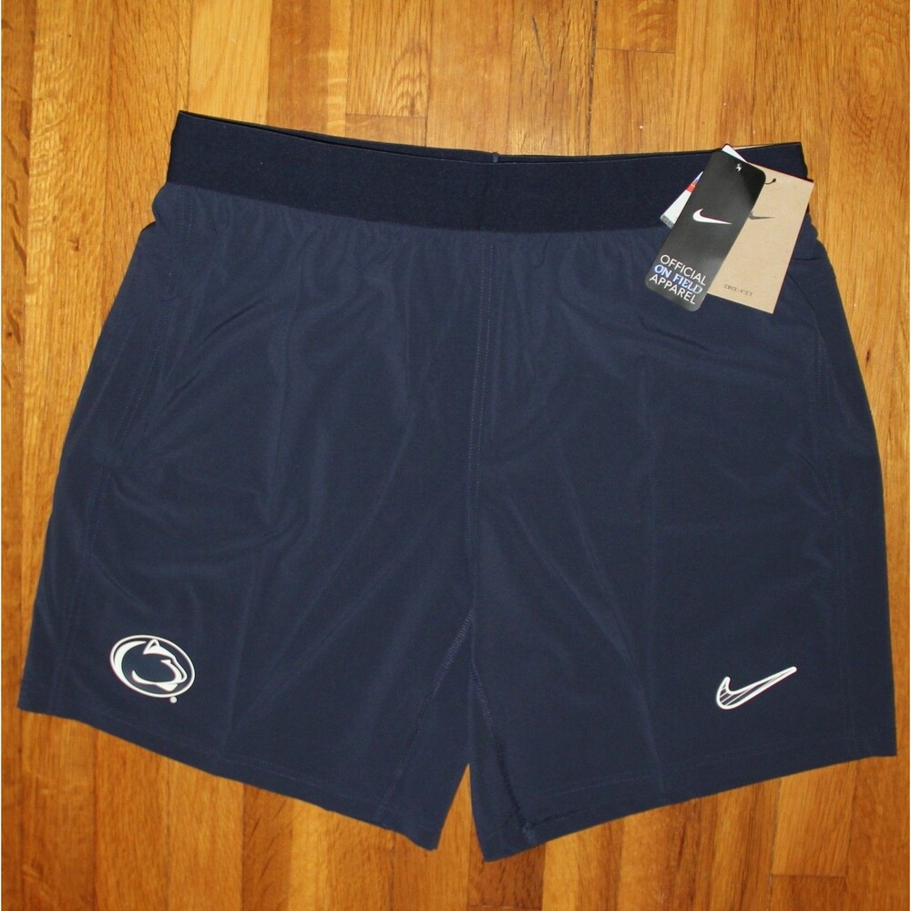 Nike Penn State Nittany Lions Dri-Fit On Field Football Shorts Men L PSU